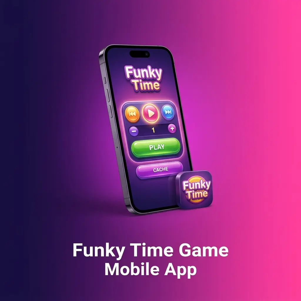Funky Time live casino game on mobile app with touchscreen-optimised betting grid and live chat panel
